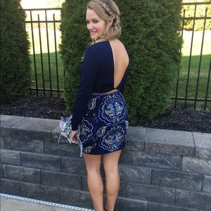 Rachel Allen Homecoming dress.Attached choker.